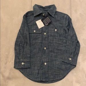 Denim Polo button down